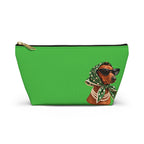 Dachshund makeup pouch with printed dog artwork — image 5 of 18