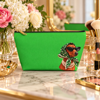 Dachshund makeup pouch with printed dog artwork — image 13 of 18