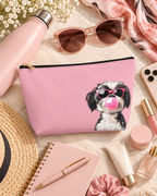 Shih Tzu makeup pouch with printed dog artwork — image 8 of 9