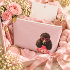 Poodle makeup pouch with printed dog artwork — image 16 of 16