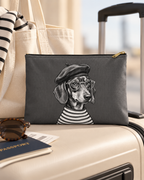 Dachshund accessory pouch with printed dog artwork — image 4 of 9