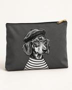 Dachshund accessory pouch with printed dog artwork — image 5 of 9