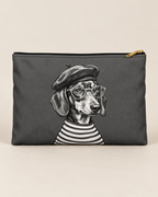 Dachshund accessory pouch with printed dog artwork — image 8 of 9