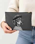 Dachshund accessory pouch with printed dog artwork — image 9 of 9