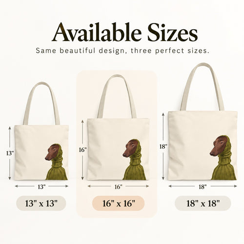 Dachshund Tote Bag, Optional Custom Name Dog Bag, Sausage Dog Gift, Wiener Dog Tote, Dachshund Mom Gift, Doxie Lover Gift